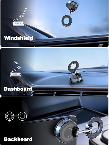Vacuum Suction Magnetic Bracket