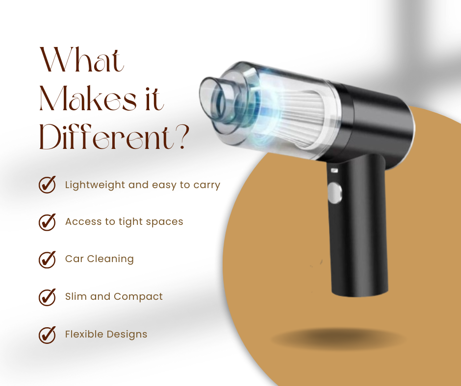 Portable  Wireless Vacuum Cleaner